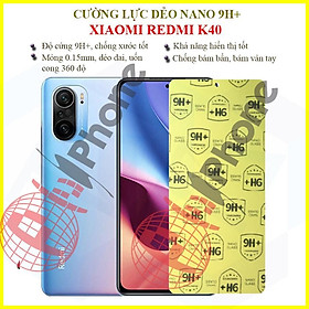 Dán cường lực dẻo nano  dành cho Xiaomi Redmi K40