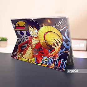 Mua Skin dán hình One Piece x11 cho Surface 3 2015  Go  Go 2  Go 3  Pro 2 3 4 5 6 7 8 X