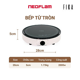 [Hàng chính hãng] Bếp từ đơn Neoflam Fika. Hàng có sẵn, giao ngay
