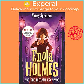 Sách - Enola Holmes and the Elegant Escapade (Book 8) by Nancy Springer (UK edition, paperback)