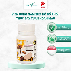 Viên Uống Tăng Khả Năng Tập Trung Tiger Milk Mushroom Giúp Thúc Đẩy Tuần Hoàn Máu Và Tăng Cường Sức Khỏe Cho Phổi (60 viên)