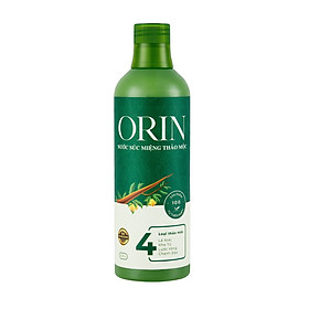 Nước Súc Miệng Thảo Mộc Orin ngừa sâu răng, kháng khuẩn, tan mảng