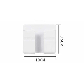 Mua Hộp đựng remote điện thoại có lỗ cắm sạc dán tường siêu tiện lợi.