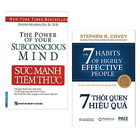 Combo Sách Hay: 7 Thói Quen Hiệu Quả (Tái Bản) + Sức Mạnh Tiềm Thức (Tái Bản) - (Bộ 2 Cuốn Sách / Sách Bán Chạy / Sách Kỹ Năng Sống / Tặng Kèm Postcard Greenlife)