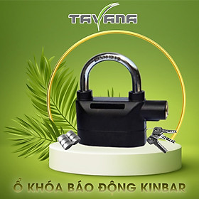 Ổ khóa chống trộm Kinbar K103B - Hợp kim nhôm loa trên có che