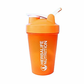 Bình nước, bình lắc, shaker thể thao, tập gym 400ml tối đa 500ml có quả lắc lò xo