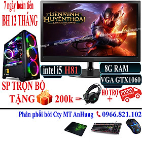 Mua Bộ máy tính để bàn trọn bộ MỚI màn 22 inch full viền full hd dùng cho dự án Văn Phòng  Học tập  bán hàng  lướt web  game giải trí