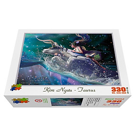 Bộ tranh xếp hình cao cấp 330 mảnh ghép – Kim Ngưu