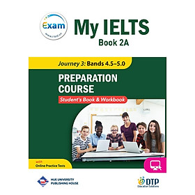 Hình ảnh Sách - Dtpbooks - My IELTS Book 2A PREPARATION COURSE Student's & Workbook