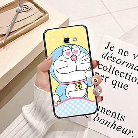 Ốp lưng điện thoại Samsung Galaxy A5 2017 viền silicon dẻo TPU  hình Doremon Dễ Thương - Hàng chính hãng