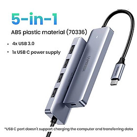 Mua Hub USB Type C To 4 USB 3.0 70336
