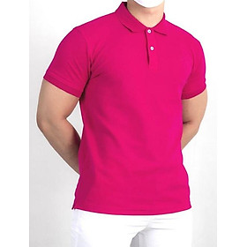Áo polo nam Oscar de la renta OCMPKSD001PIN