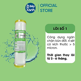 Bộ lõi lọc thô Kangaroo số 1,2,3 - Hàng Chính Hãng