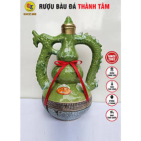 Đặc Sản Bình Định - Rượu Bàu Đá Thành Tâm Màu Xanh Ngọc 2.5LIT - OCOP 3 Sao