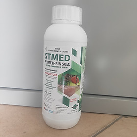 Mua Thuốc muỗi Stmed  Permethrin 50ec 1 lít NK Anh Quốc-Hiệu quả nhanh an toàn cực cao