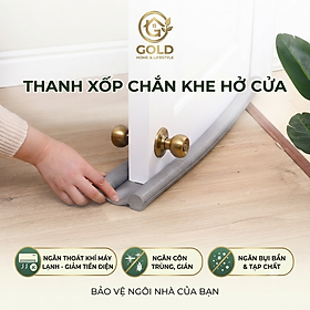 COMBO 2 Thanh xốp chắn khe cửa đa năng thông minh