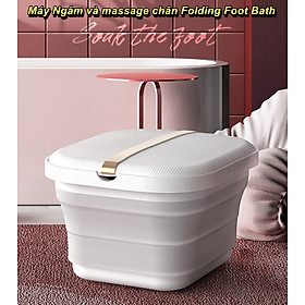 Máy massage chân Folding Foot Bath Điều Khiển Từ Xa - Home and Garden