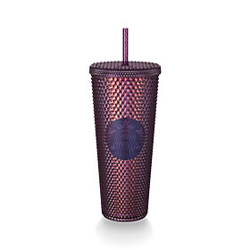 Ly Starbucks Cold Cup 24Oz BLING DIHROC DRK PUP