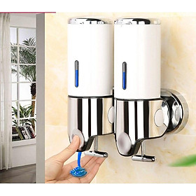 Mua HỘP đôi đựng nước xà bông cao cấp 450ML x 2