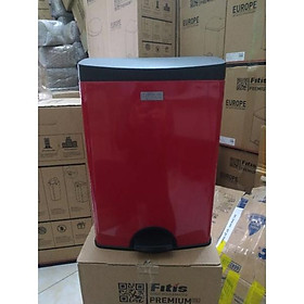 Mua Thùng rác inox 15 lít đạp vuông thấp Thùng rác FITIS đạp chân cho nhà bếp văn phòng