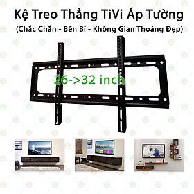 Khung Treo Tivi Thẳng KhoNCC Hàng Chính Hãng - KLM-KTTVT4X6X (Đen)