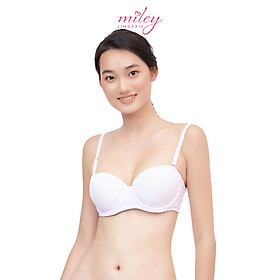Áo Ngực Cúp Ngang Phối Viền Ren Miley Lingerie BRM02202