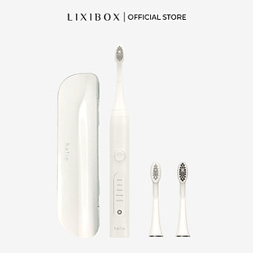 Combo Bàn chải đánh răng Halio Sonic Whitening Toothbrush và 2 đầu bàn