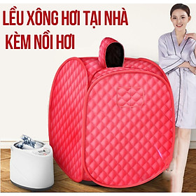 Combo Lều Xông Hơi Tự Bung Cao Cấp + Nồi Xông Hơi Điện Khử Trùng Cơ Thể