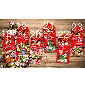 100 cái bao lì xì Tết