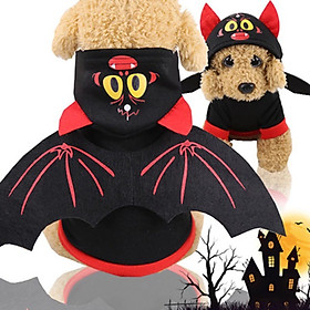 ĐỒ HALOWEEN HÓA TRANG CHO CHÓ MÈO HÌNH CÁNH DƠI XUDAPET - XDP01HLCD