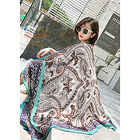 Khăn choàng đi biển thổ cẩm vs21