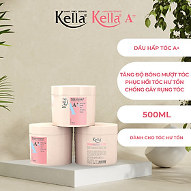 Dầu hấp tóc Kella Pure Coconut A+ Hũ 500ml