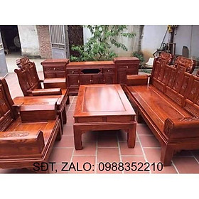 Mua Bộ bàn ghế gỗ phòng khách âu á kiểu như ý tay hộp gỗ lim