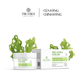 Kem nám và tàn nhang ban đêm Truesky Melasma Cream chiết xuất tảo biển 20g