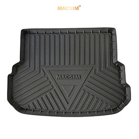 Thảm lót cốp xe ô tô (qd) Mercedes GLK (2008-2015) nhãn hiệu Macsim chất liệu TPV cao cấp màu đen