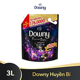 Nước Xả Vải Downy Huyền Bí Dạng Túi 3L - Lưu giữ mùi hương lâu hơn trên trang phục và trong từng cử động, khu