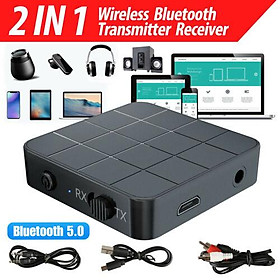 Bluetooth 5.0 Audio Receiver Transmitter AUX RCA 3.5MM 3.5 Jack USB Music Stereo Wireless Adapters Dongle