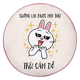 Gối tròn Cưỡng lại mọi thứ - GOFU270