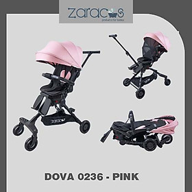 Hình ảnh Xe đẩy gấp gọn cho bé Zaracos Dova 0236 Pink - Zaracos Việt Nam