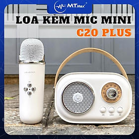 Mua Loa Bluetooth Kèm Mic C20 Plus nhỏ gọn – 3 Trong 1 Bluetooth/Thẻ TF Karaoke  Nghe Nhạc Vui Chơi Ngoài Trời Cùng C20 Plus