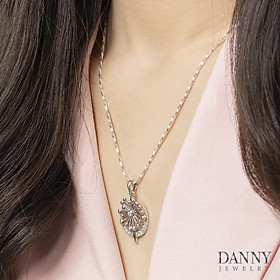 Mặt Dây Chuyền Nữ Bạc 925 Danny Jewelry Xi Bạch Kim DI4GZ029