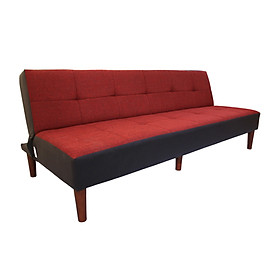 Sofa bed Juno sofa chân gỗ màu xám, đỏ, xanh lá