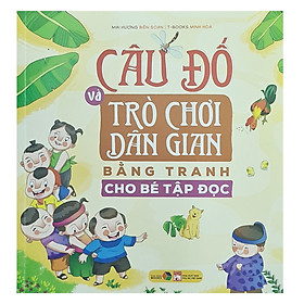 Hình ảnh Câu đố và trò chơi dân gian bằng tranh cho bé tập đọc