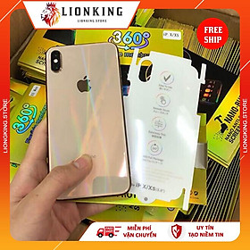 Miếng dán mặt sau lưng PPF full viền chống xước cho iphone 6 7 8 6 plus 7 Plus 8 Plus X Xr XsMax