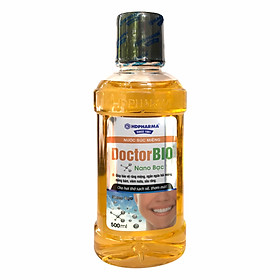 Nước Súc Miệng DoctorBio Nano Bạc - HDPHARMA - Kháng khuẩn, Ngừa Hôi Miệng