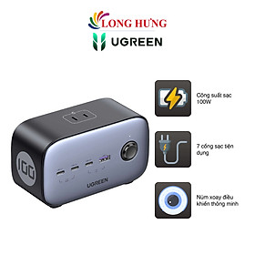 Sạc đa cổng Ugreen Diginest Pro 3AC 1USB 3Type-C 100W QC 4+ PD 3.0 CD270 - Hàng chính hãng