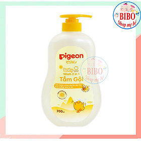 SỮA TẮM GỘI PIGEON CÓ VÒI  - VÀNG  HƯƠNG HOA HƯỚNG DƯƠNG