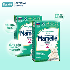 Combo 2 hộp Sữa bột công thức Mamelle Pro Bio Số 2 cho trẻ từ 6 đến 12