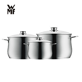 Mua Bộ Nồi WMF DIADEM PLUS 3 Món COOKWARE SET Chất Liệu Thép Không Gỉ Cromargan  Bảo Hành 24 Tháng 0730036040