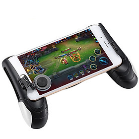 Tay Cầm Game Có Nút Di Chuyển Joystick Cho Điện Thoại Liên Quân Mobile, Pubg, Ros, Free Fire Controller Xách Tay Bracket IOS Android